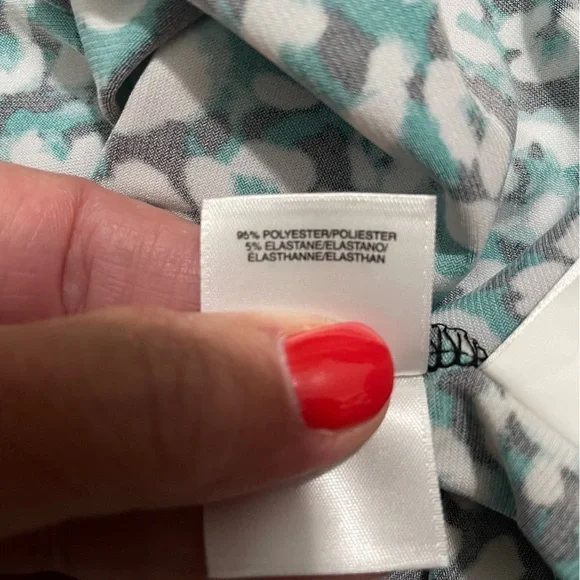 Kasper Ladies Green/White/black Tank, NWT Size 3X - Picture 8 of 10